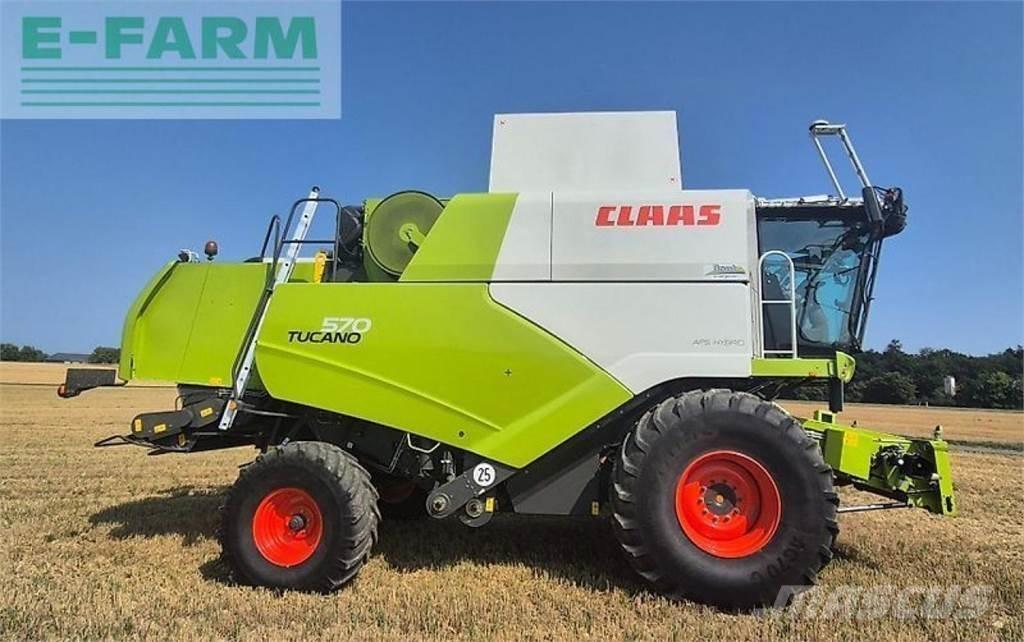 CLAAS tucano 570 Leikkuupuimurit