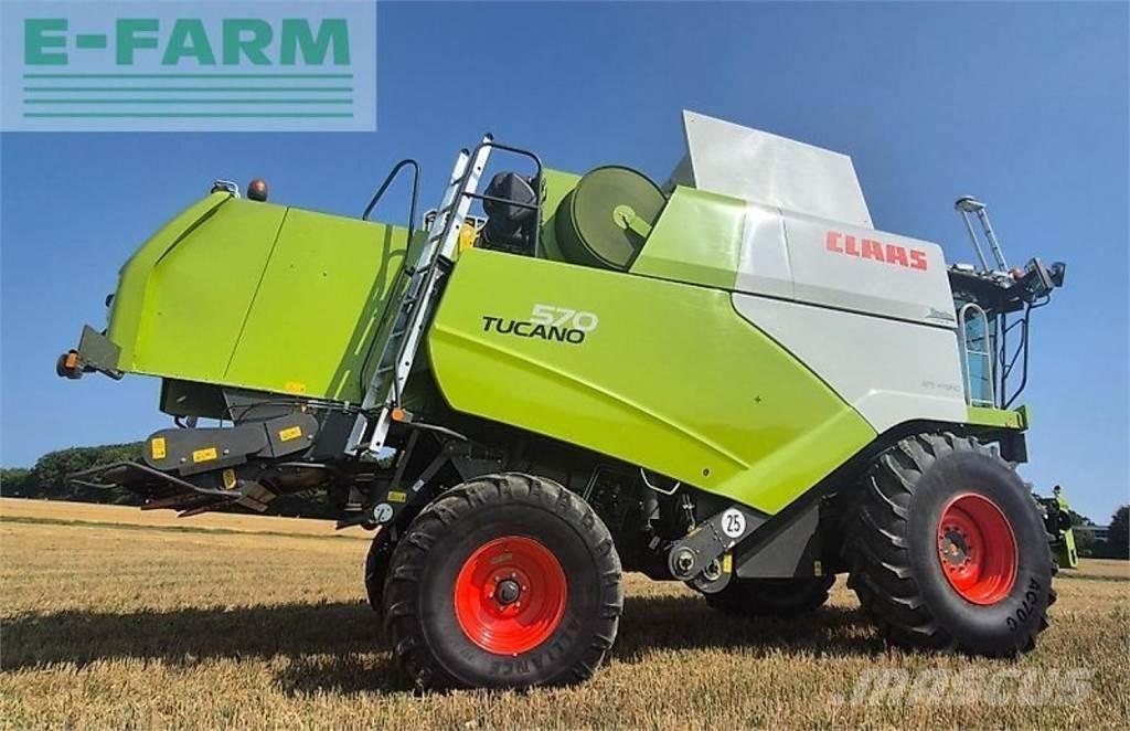 CLAAS tucano 570 Leikkuupuimurit