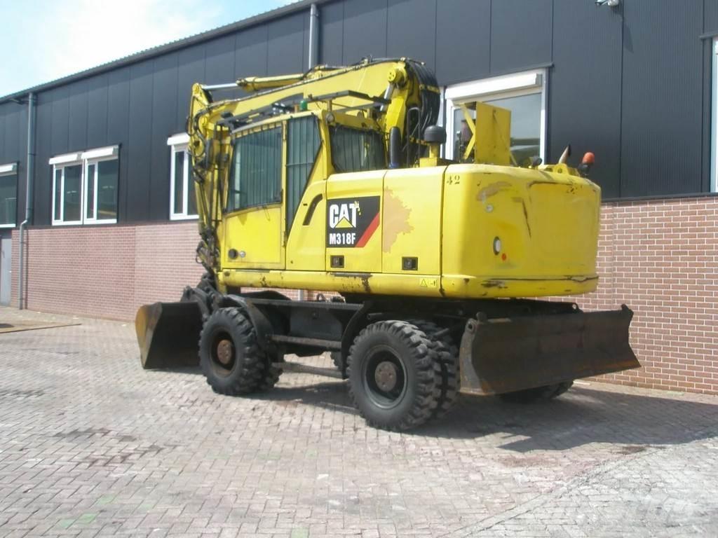 CAT M318F Pyöräkaivukoneet