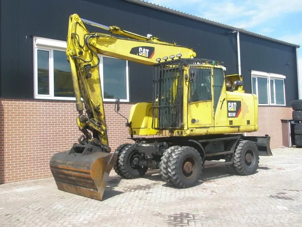 CAT M318F Pyöräkaivukoneet