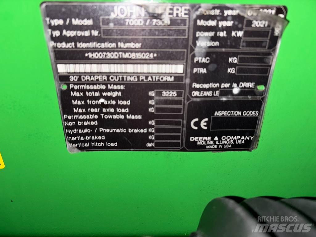 John Deere T670I 4WD Leikkuupuimurit
