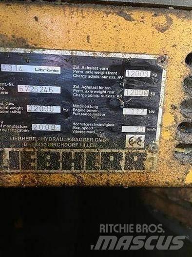 Liebherr A914 Erikoiskaivinkoneet