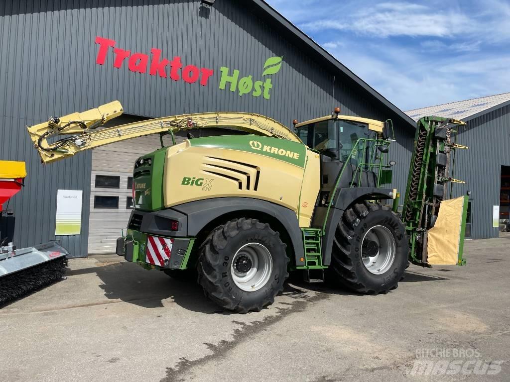 Krone Big X 630 Ajosilppurit