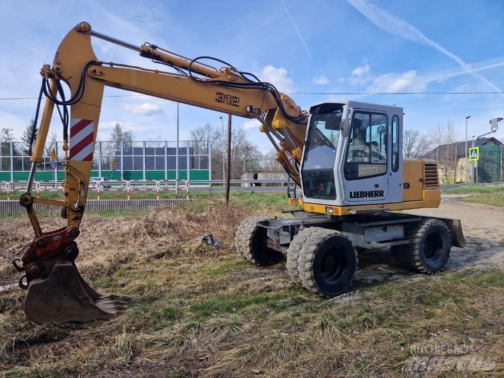 Liebherr 312 A Pyöräkaivukoneet