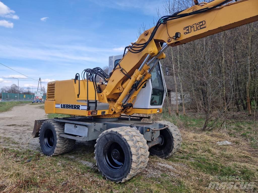 Liebherr 312 A Pyöräkaivukoneet