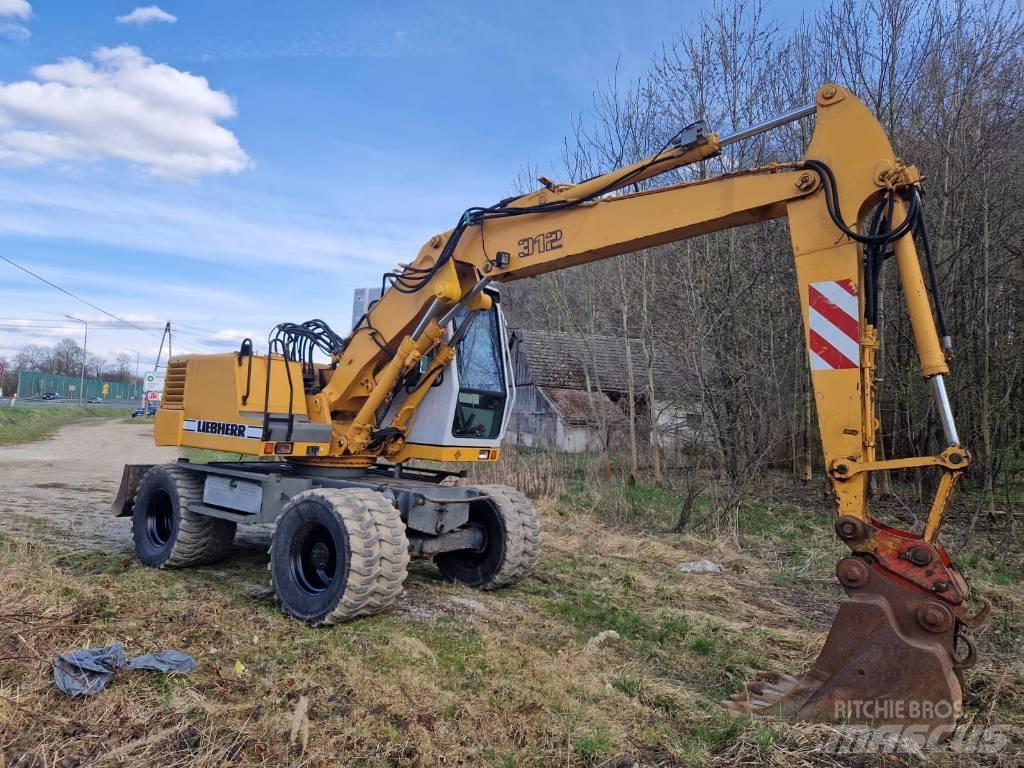 Liebherr 312 A Pyöräkaivukoneet