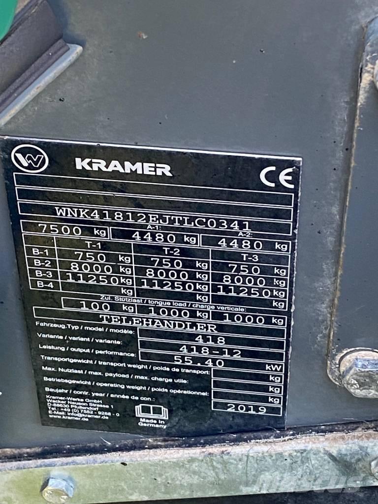 Kramer KT 276 Maatalouskurottajat