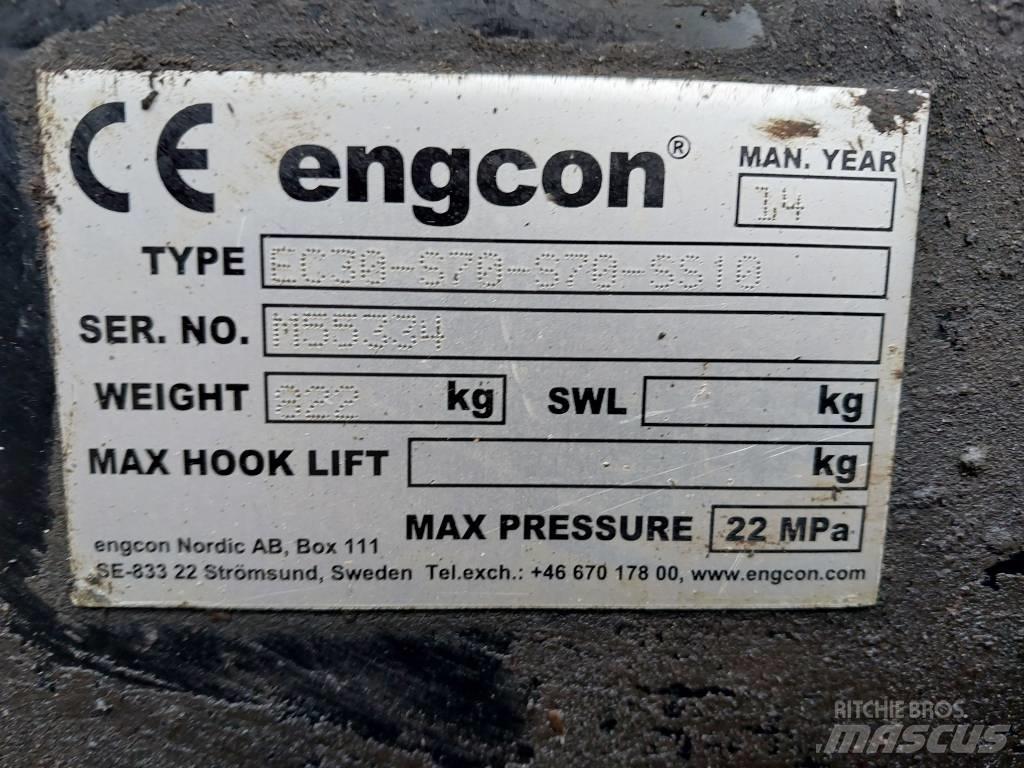 Engcon s70 Kauhanpyörittäjät