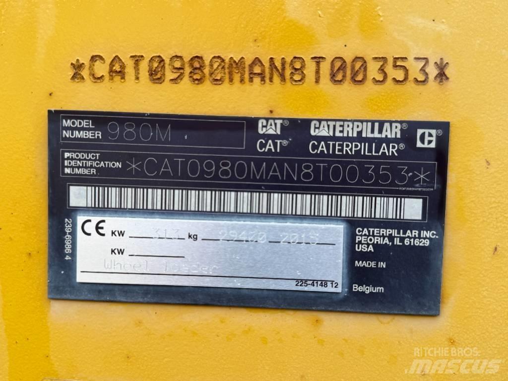 CAT 980 M Pyöräkuormaajat