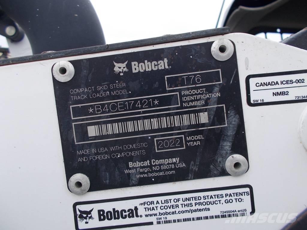 Bobcat T76 Liukuohjatut kuormaajat