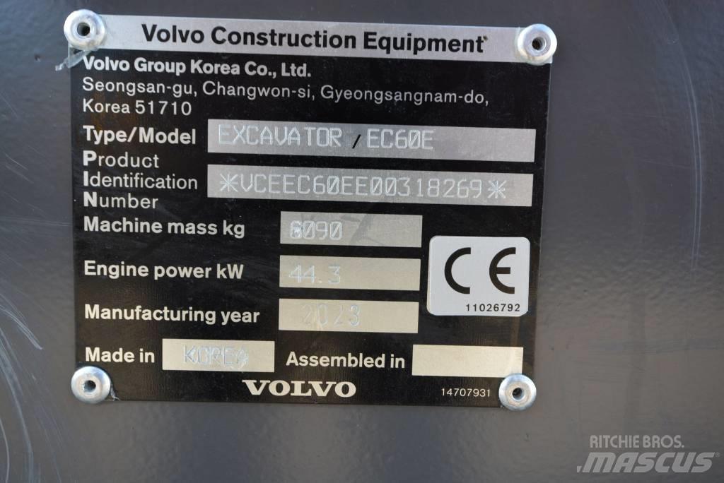 Volvo EC 60 E Minikaivukoneet < 7t