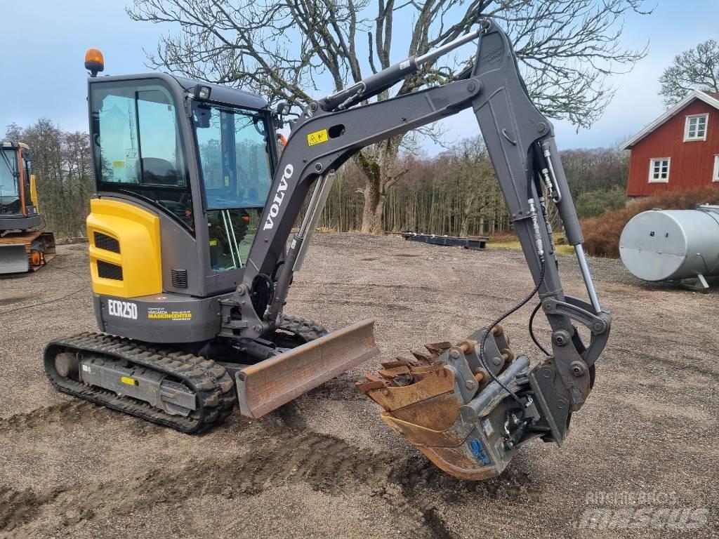 Volvo ECR25 D Minikaivukoneet < 7t