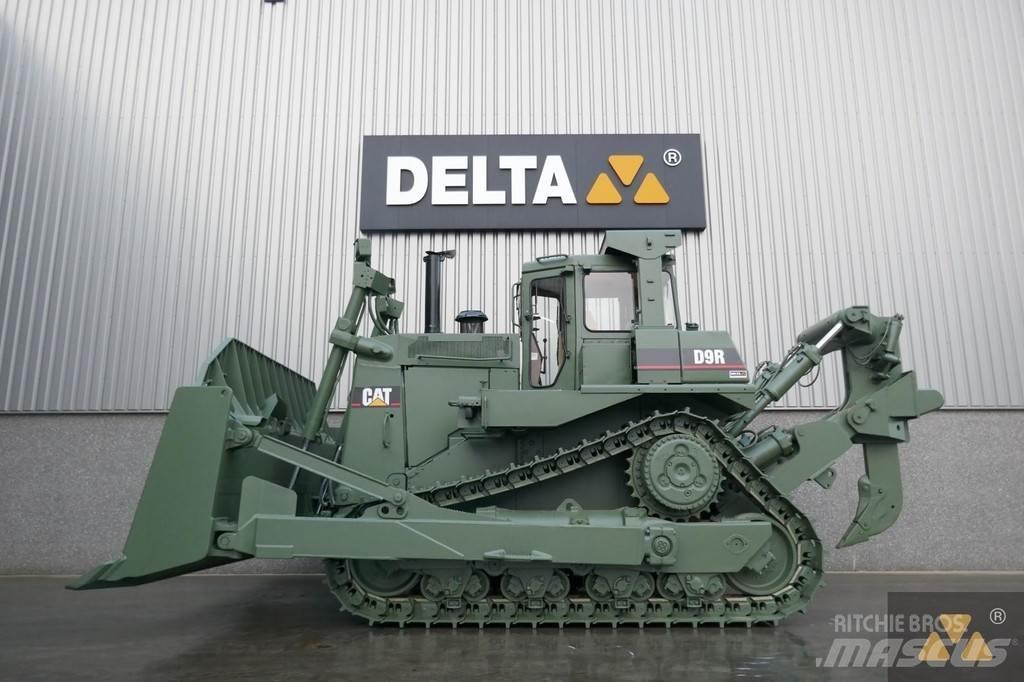 CAT D9R Ex-army Telaketjupuskutraktorit