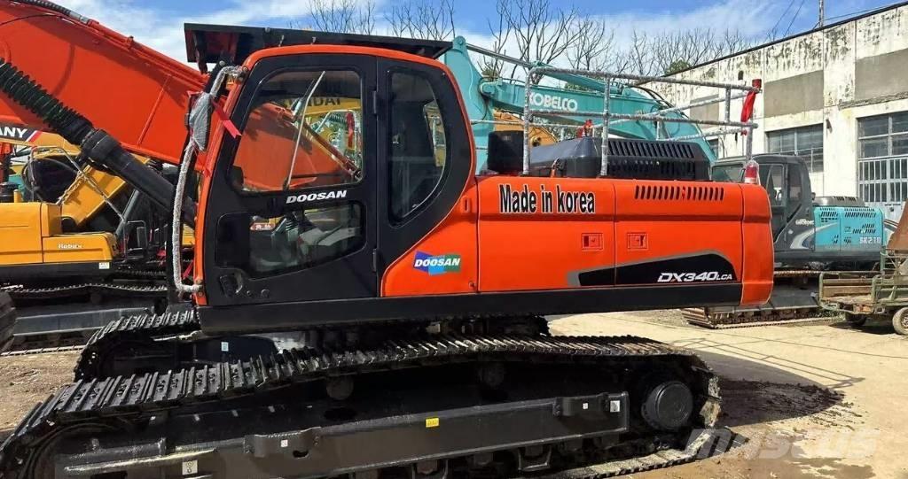 Doosan DX340 Telakaivukoneet