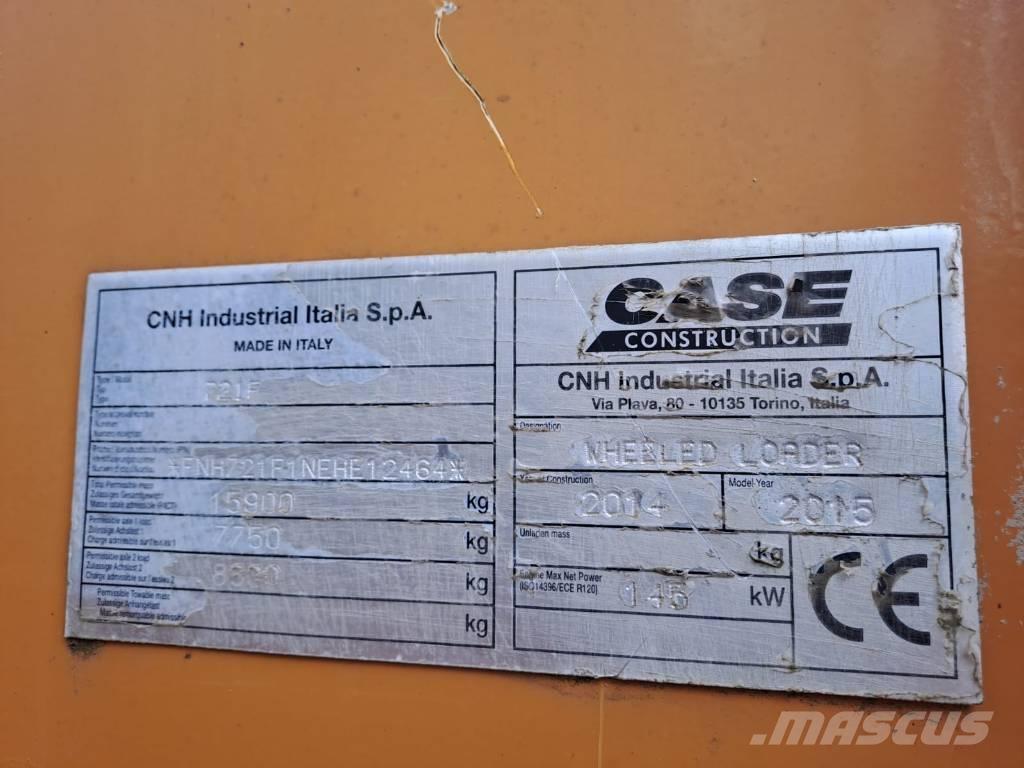 CASE 721 F Pyöräkuormaajat