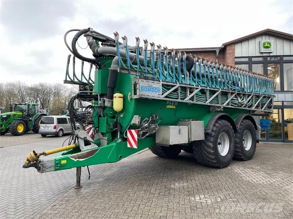 Samson SG II 20 Lietteen levittimet