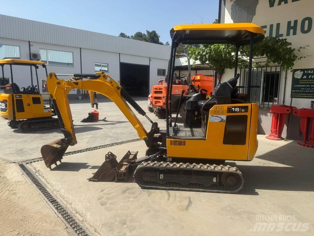 JCB 16 C-1, 740h Minikaivukoneet < 7t