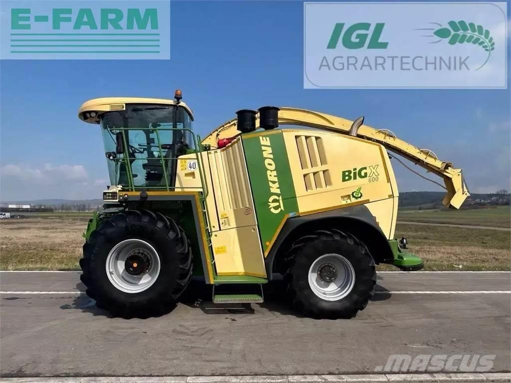Krone big x 600 i Ajosilppurit