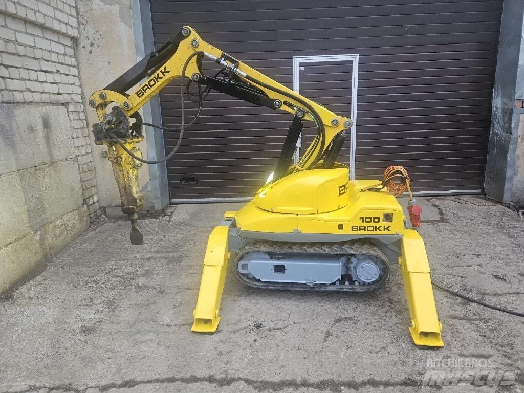 Brokk 100 Purkukoneet