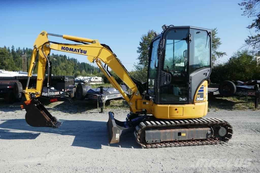 Komatsu PC30MR-5 Minikaivukoneet < 7t
