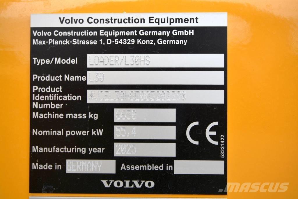 Volvo L 30 HS Pyöräkuormaajat