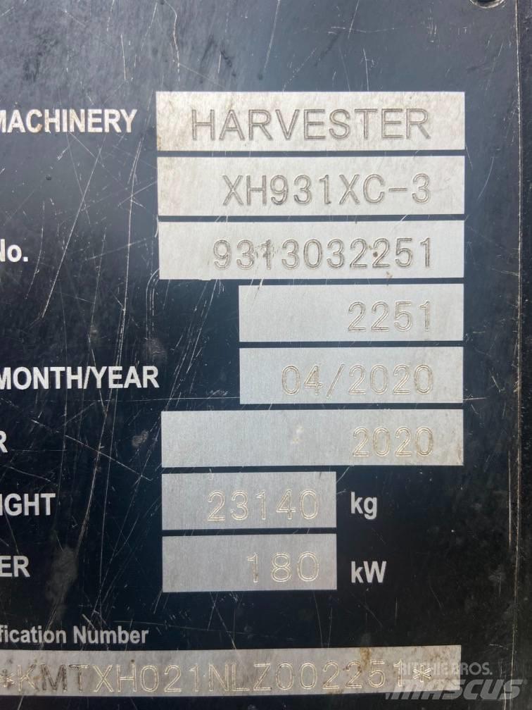Komatsu 931XC Harvesterit