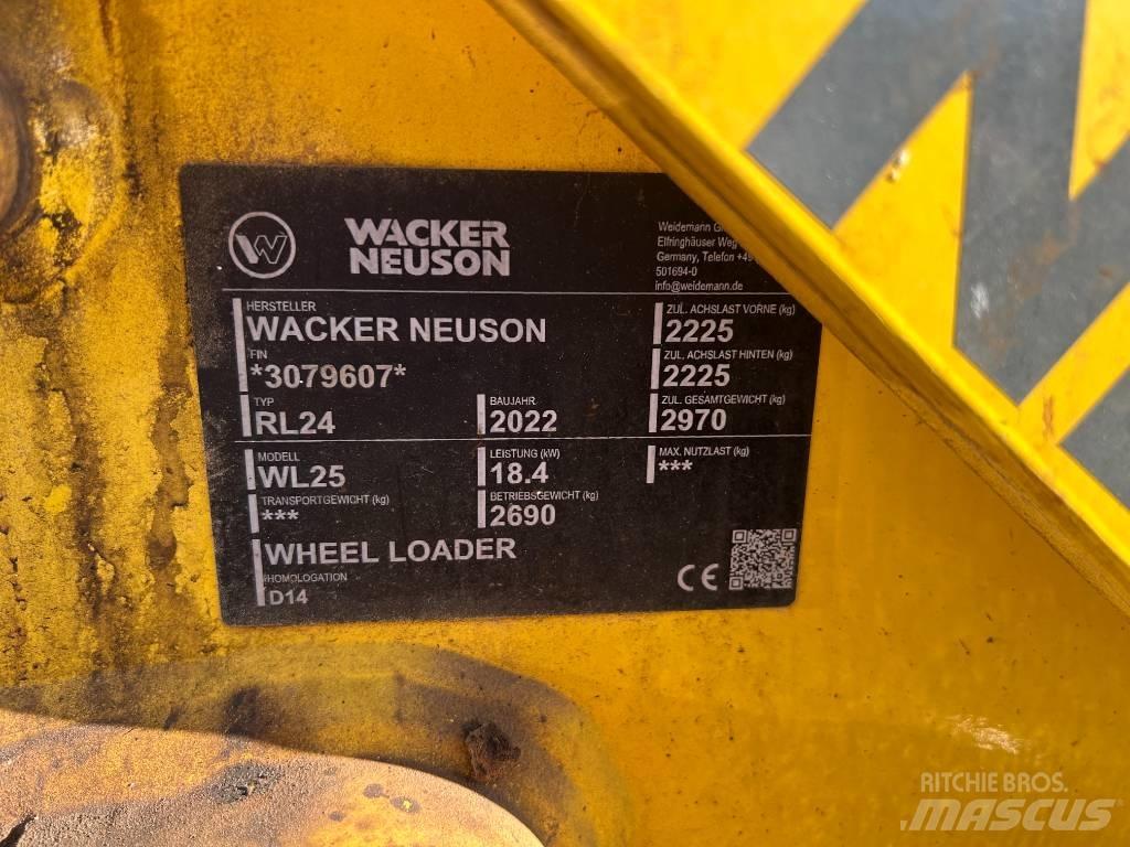 Wacker Neuson WL 25 Pyöräkuormaajat