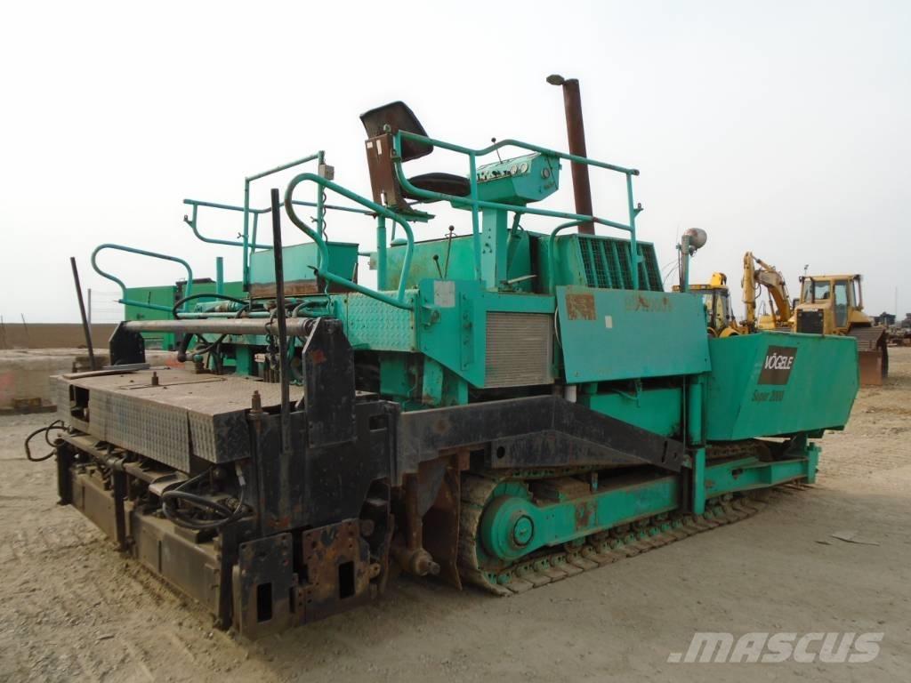 Vögele Super 2000 Asfalttikoneet