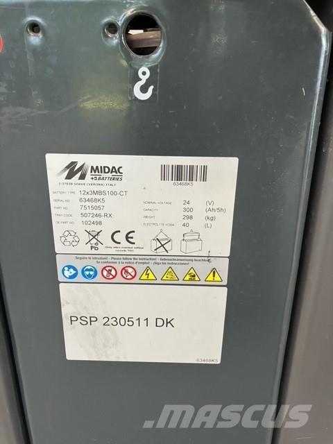 Atlet PSP125 Ajettavat pinoamisvaunut