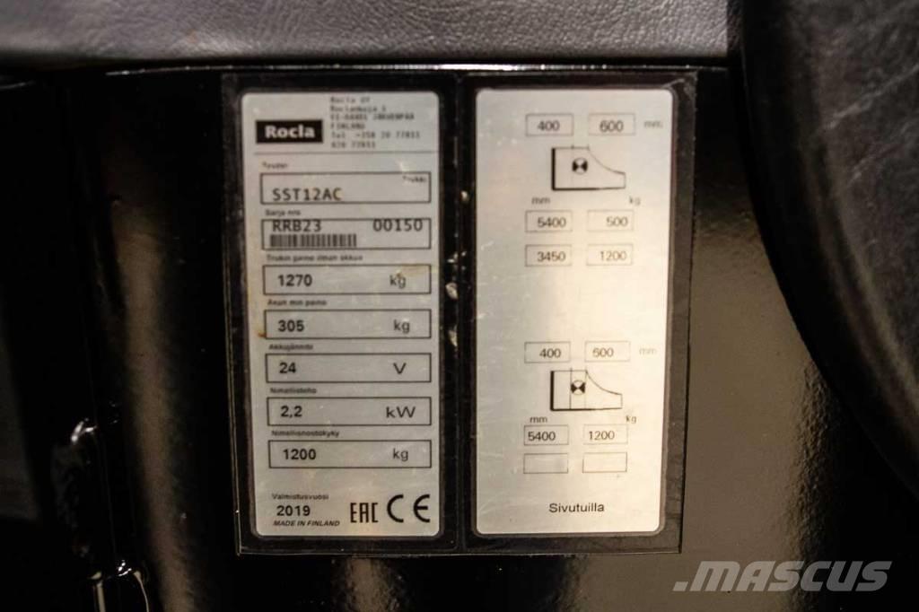 Rocla SST 12 AC Ajettavat pinoamisvaunut