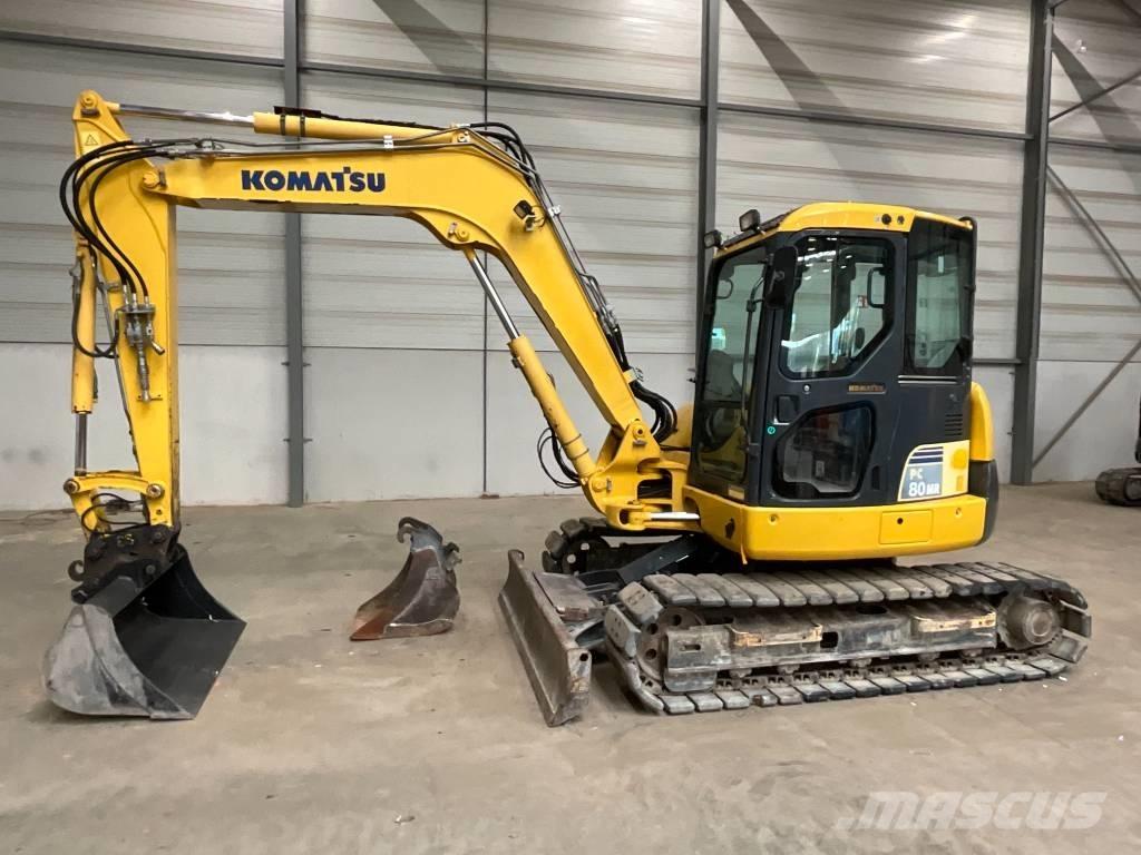 Komatsu PC 80 MR-3 Midikaivukoneet 7t - 12t