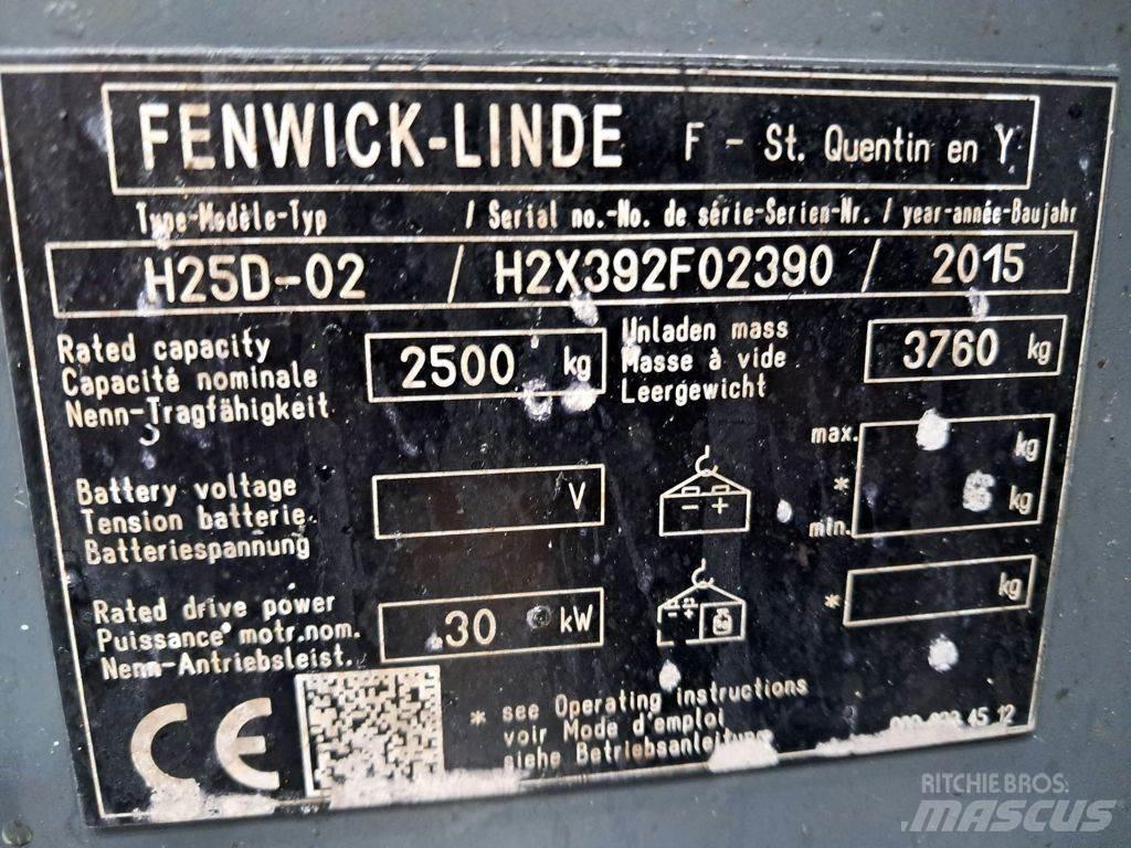 Linde H25D-02 Dieseltrukit