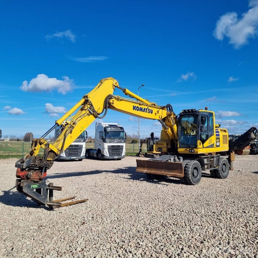 Komatsu PW180 - 11E0 Pyöräkaivukoneet