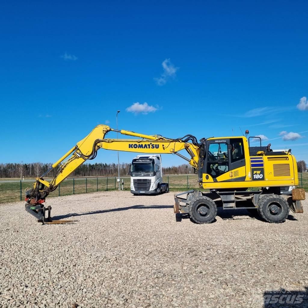 Komatsu PW180 - 11E0 Pyöräkaivukoneet