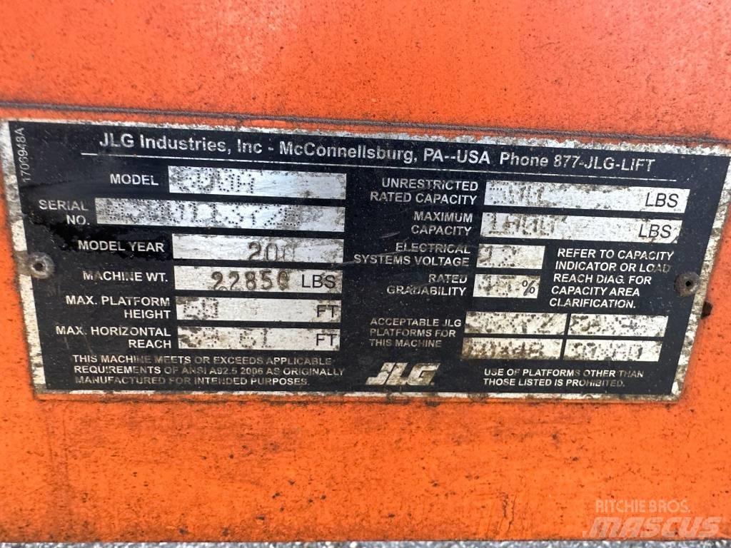 JLG 600A Kuukulkijat