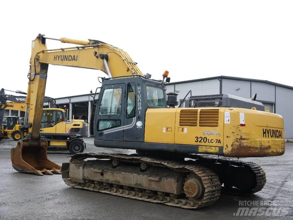 Hyundai R 320 LC-7A Telakaivukoneet