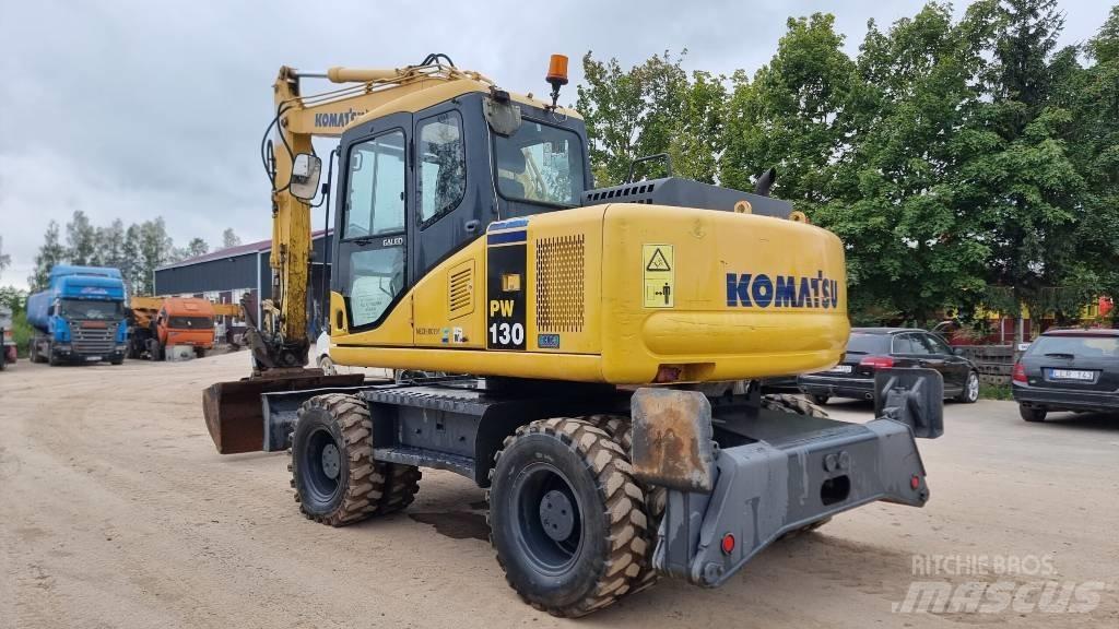Komatsu PW 130-7K Pyöräkaivukoneet