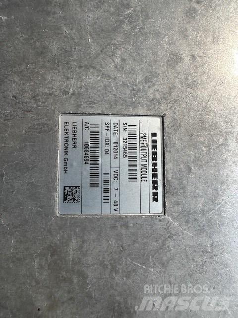 Liebherr L 580 Sähkö ja elektroniikka