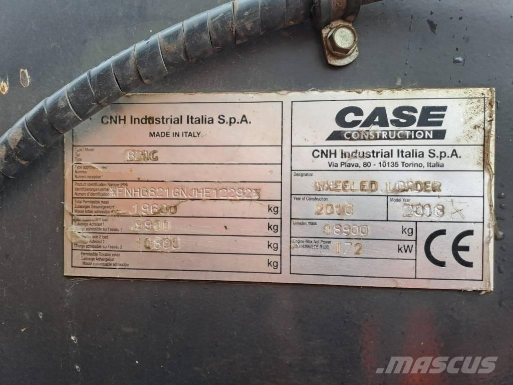 CASE 821 G Evolution Pyöräkuormaajat