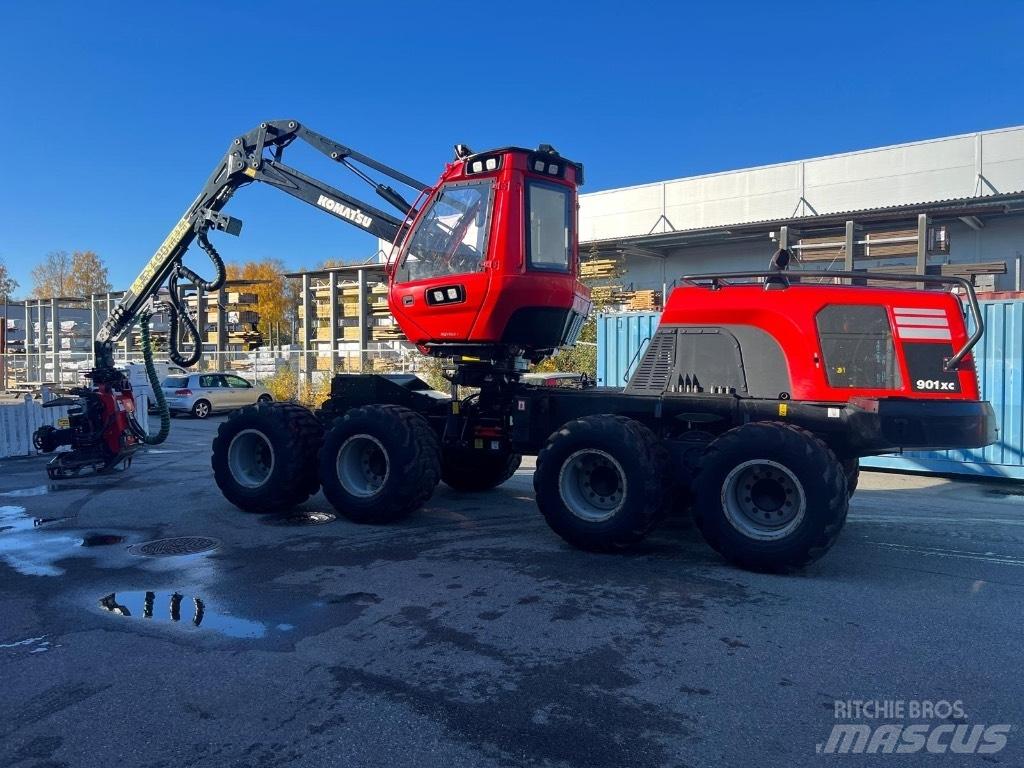 Komatsu 901XC Harvesterit