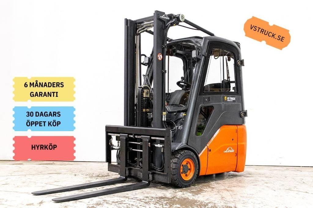 Linde E 16 Sähkötrukit