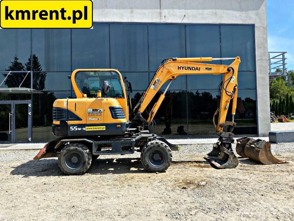 Hyundai Robex 55-9 A Pyöräkaivukoneet
