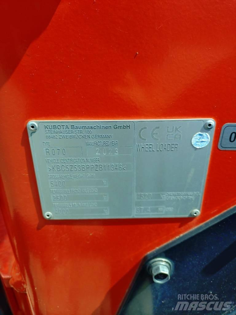 Kubota R 070 Pyöräkuormaajat