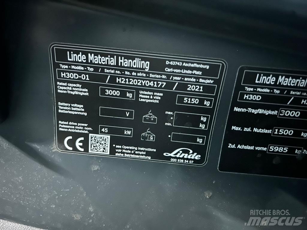 Linde H30D/1202 Dieseltrukit