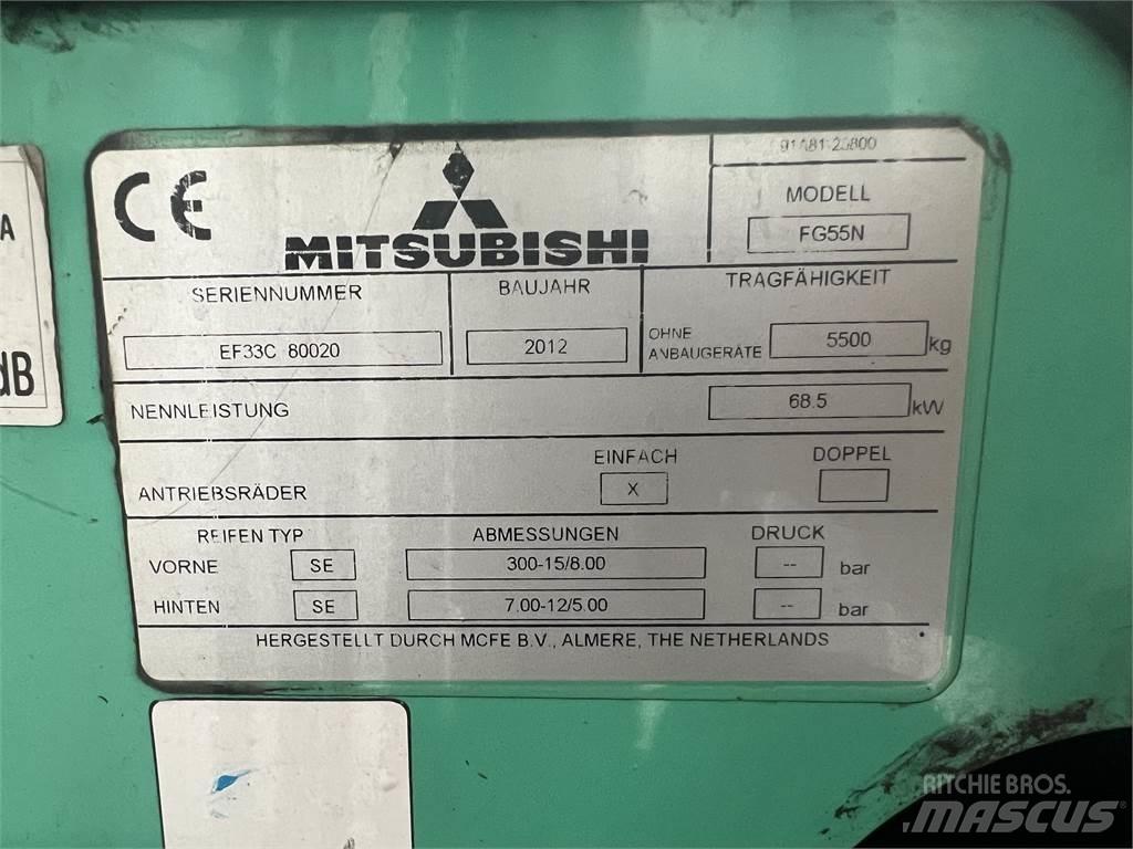 Mitsubishi FG 55 N Nestekaasutrukit