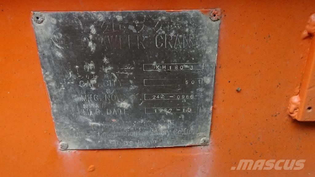 Hitachi KH 180-3 GLS Paalutuskoneet