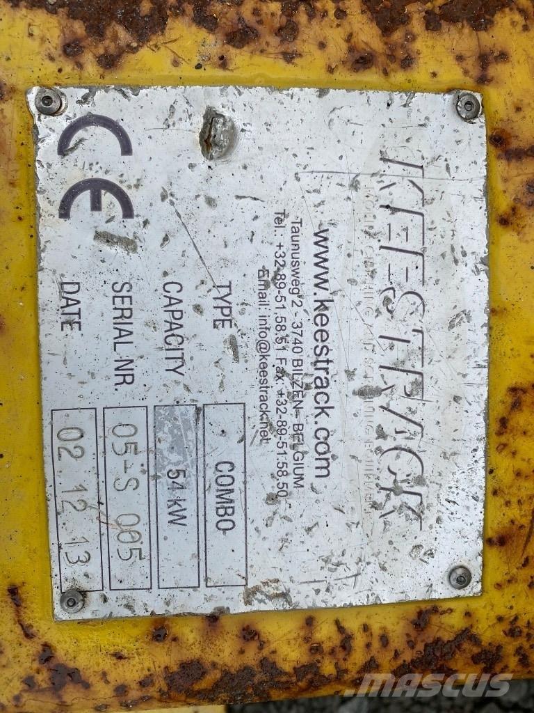 Keestrack Combo. Kuljettimet