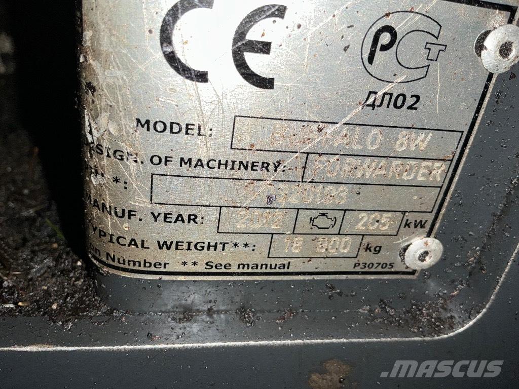 Ponsse BUFFALO+ 8W Kuormatraktorit