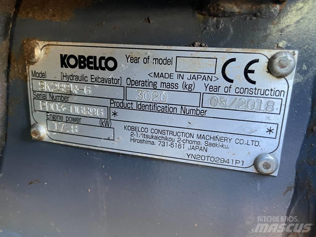 Kobelco SK 28 SR Minikaivukoneet < 7t