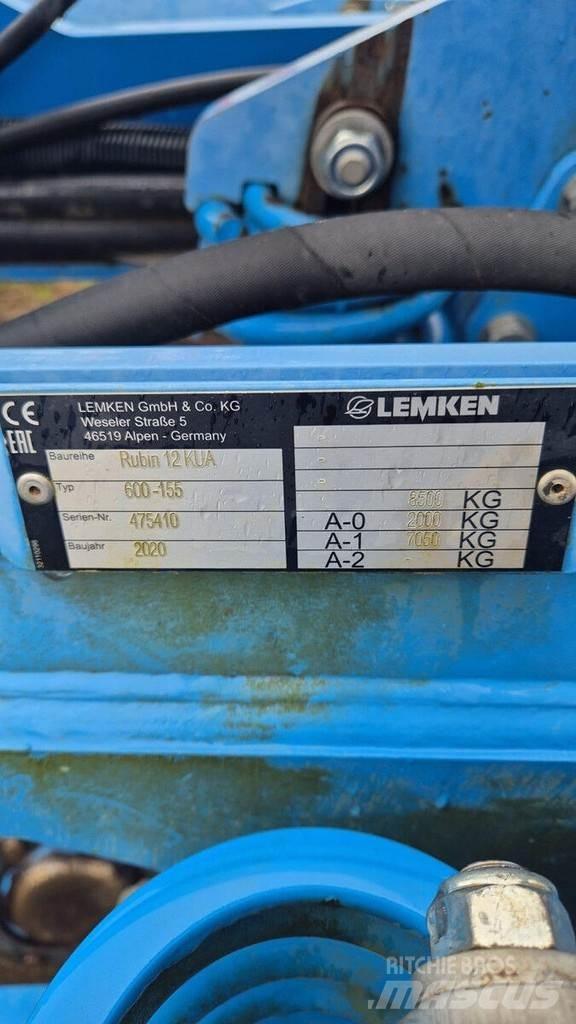 Lemken Rubin 12 Kiekkomultaimet ja lautasäkeet
